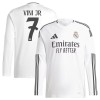 Maillot à Manches Longues Real Madrid Vini JR 7 Domicile 2024-25 Pour Homme